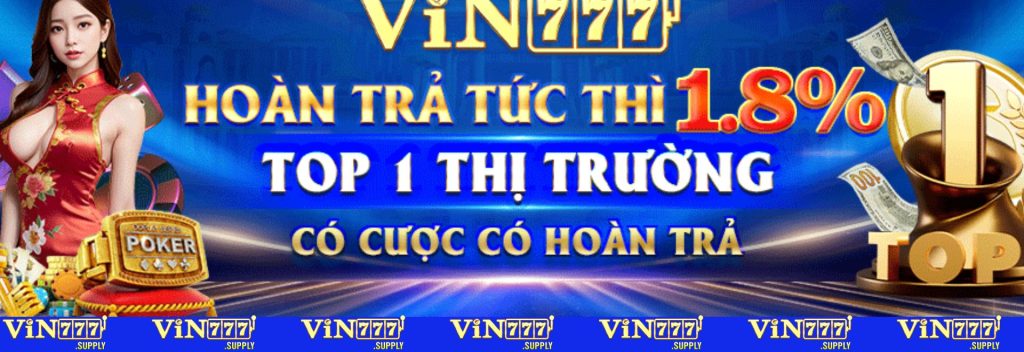 Vào Vin777 đăng ký nhận code khuyến mãi 77k làm giàu ngay hôm nay