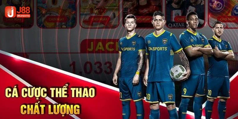 Sảnh thể thao J88 gây ấn tượng bởi những lợi thế tuyệt vời